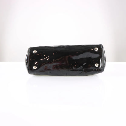 Vintage COACH 14413 Signature Embossed Patent Leather Shoulder Bag Vintage Sole Melbourne