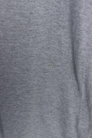 ADIDAS Grey & Black Logo USA Made T-Shirt (S-M)