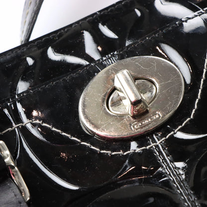 Vintage COACH 14413 Signature Embossed Patent Leather Shoulder Bag Vintage Sole Melbourne