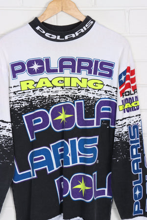 Polaris NASCAR Racing Colourful All Over Long Sleeve Tee (M)