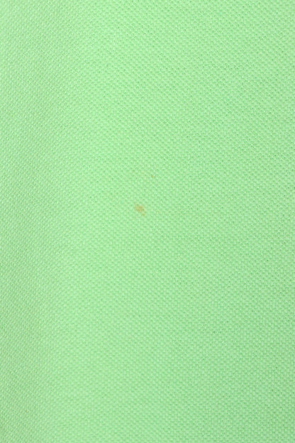 LACOSTE Lime Green Classic Polo Shirt Italy Made (M-L)