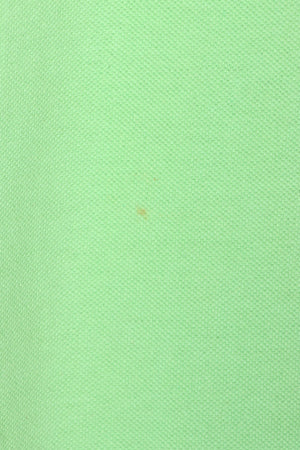 LACOSTE Lime Green Classic Polo Shirt Italy Made (M-L)