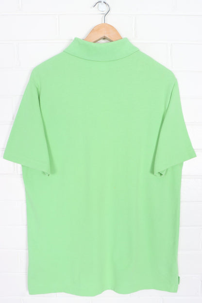 LACOSTE Lime Green Classic Polo Shirt Italy Made (M-L)