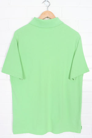 LACOSTE Lime Green Classic Polo Shirt Italy Made (M-L)