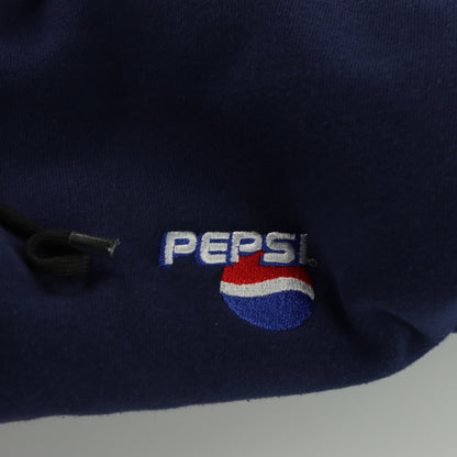 CARHARTT PEPSI Embroidered Thermal Lined Navy Zip-Up Hooded Sweatshirt J149 (M)