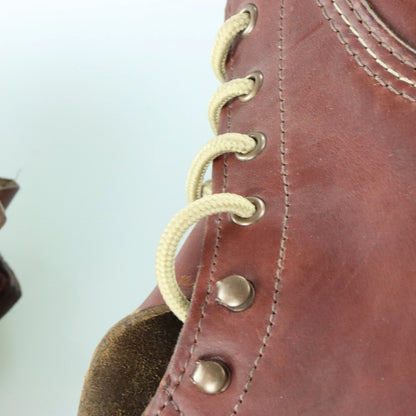 Vintage WOLVERINE 1000 Mile USA Made Leather Boots (11) *Aubs Vintage Sole Melbourne