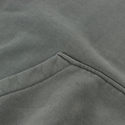 QUIKSILVER Grey Centre Logo Hooded Surf Sweatshirt (L)