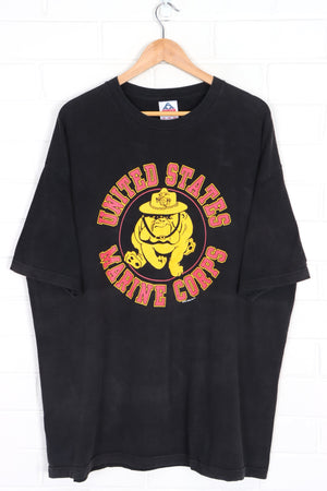 Vintage 1992 United States Marine Corps Bulldog T-Shirt (XXL)