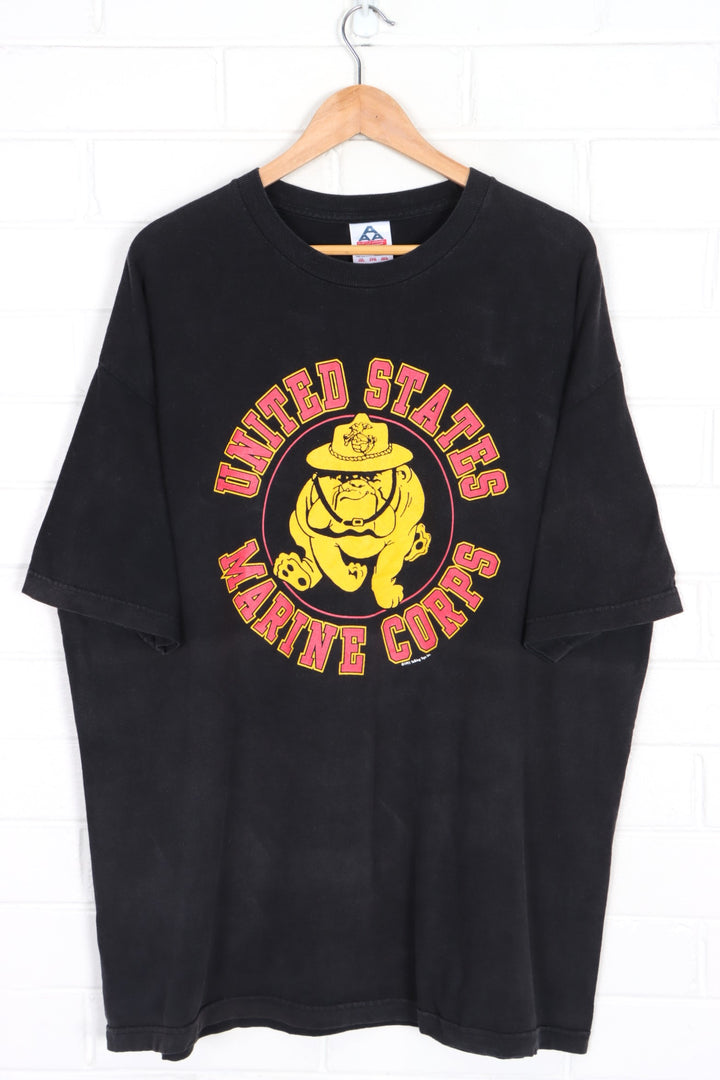 Vintage 1992 United States Marine Corps Bulldog T-Shirt (XXL)