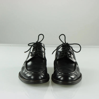 GUCCI Black Leather Oxford Derby Lace Up Dress Shoes (8.5) *ruby Vintage Sole Melbourne