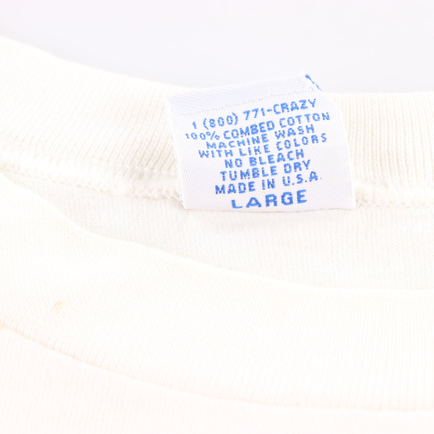 Earth Day "It's Not A Litter Box!" B. Kliban Cat Vintage 90s USA Made White Tee (L) ***COCO Vintage Sole Melbourne