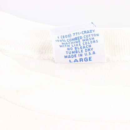Earth Day "It's Not A Litter Box!" B. Kliban Cat Vintage 90s USA Made White Tee (L) ***COCO Vintage Sole Melbourne