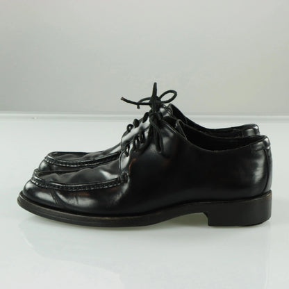 GUCCI Black Leather Oxford Derby Lace Up Dress Shoes (8.5) *ruby Vintage Sole Melbourne