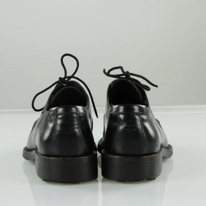 GUCCI Black Leather Oxford Derby Lace Up Dress Shoes (8.5) *ruby Vintage Sole Melbourne