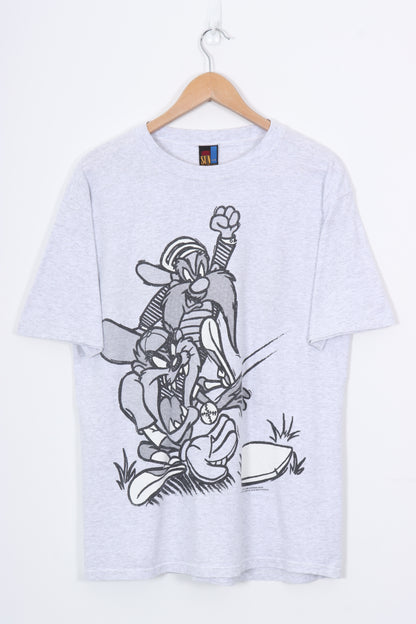 1995 Looney Tunes MLB Seattle Mariners Tee (M-L)