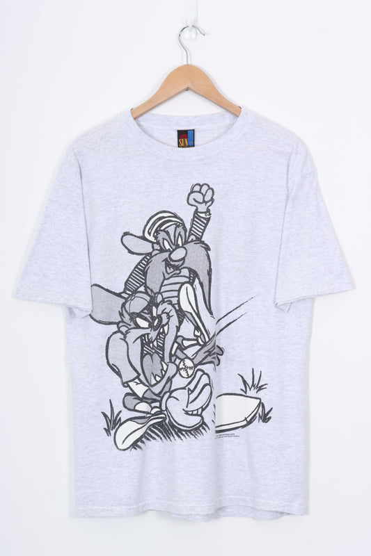 1995 Looney Tunes MLB Seattle Mariners Tee (M-L)