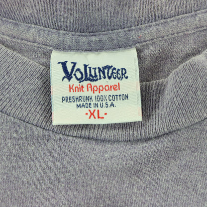 Vintage 1994 Looney Tunes x Georgetown Hoyas Light Purple College Basketball Tee USA Made (XL-XXL)