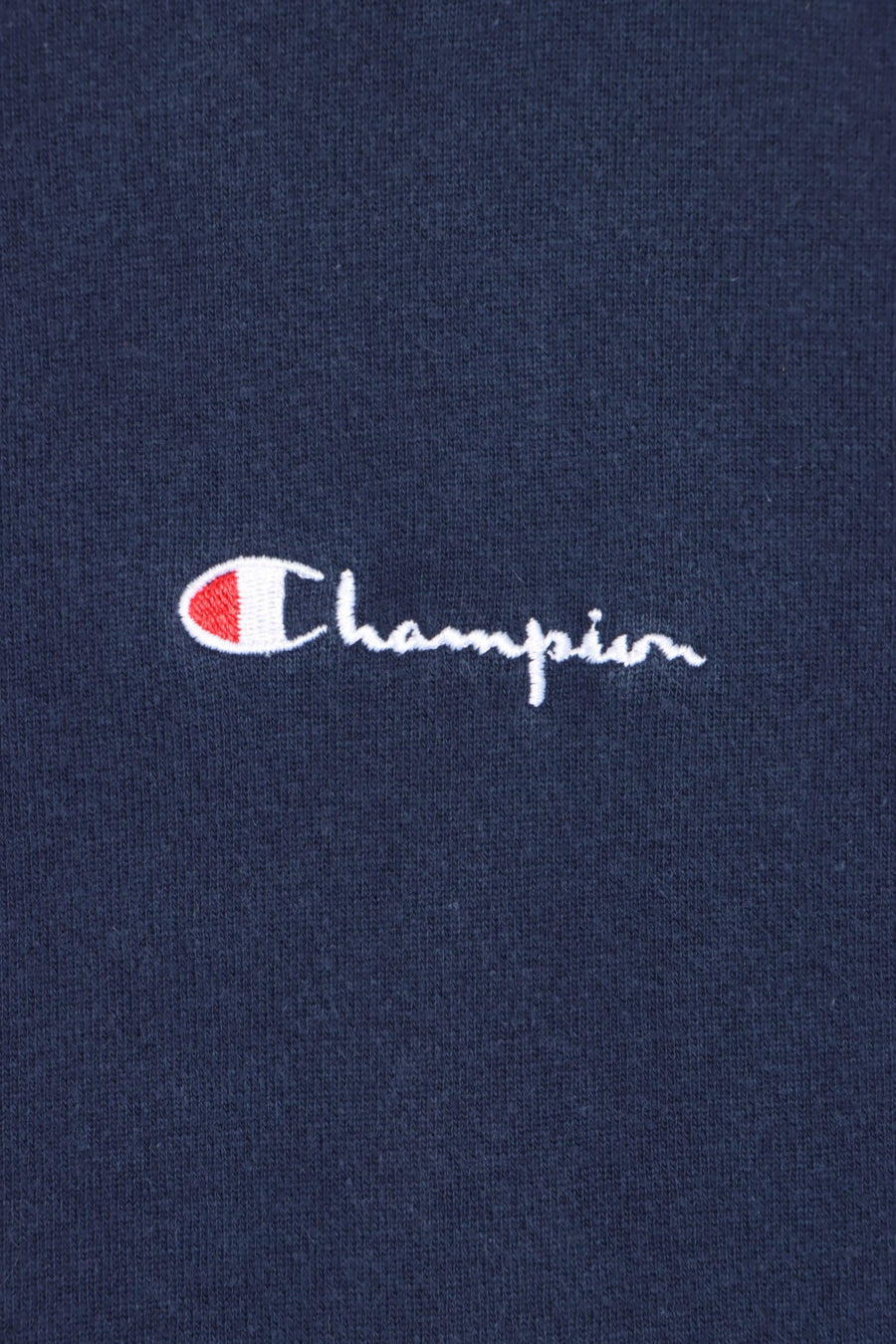 CHAMPIOIN Navy Blue Embroidered Logo Crewneck Sweatshirt USA Made (XL)