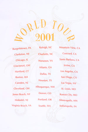 Stevie Nicks 2001 'Trouble in Shangri-La' World Tour Single Stitch T-Shirt (XL)