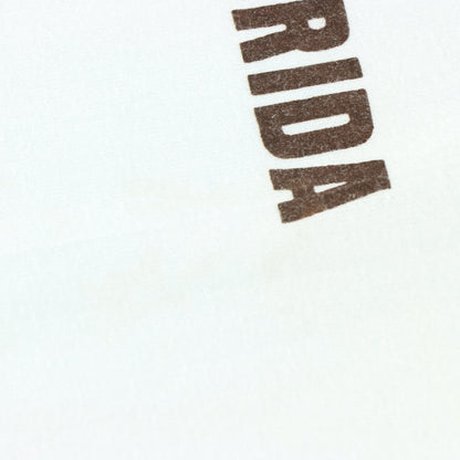 Vintage HOOTERS Florida Double Sided 50/50 USA Made White Tee (S)