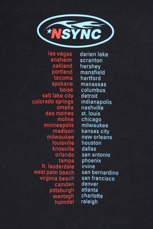 NSYNC 1999 Tour Front Back WINTERLAND T-Shirt (L)