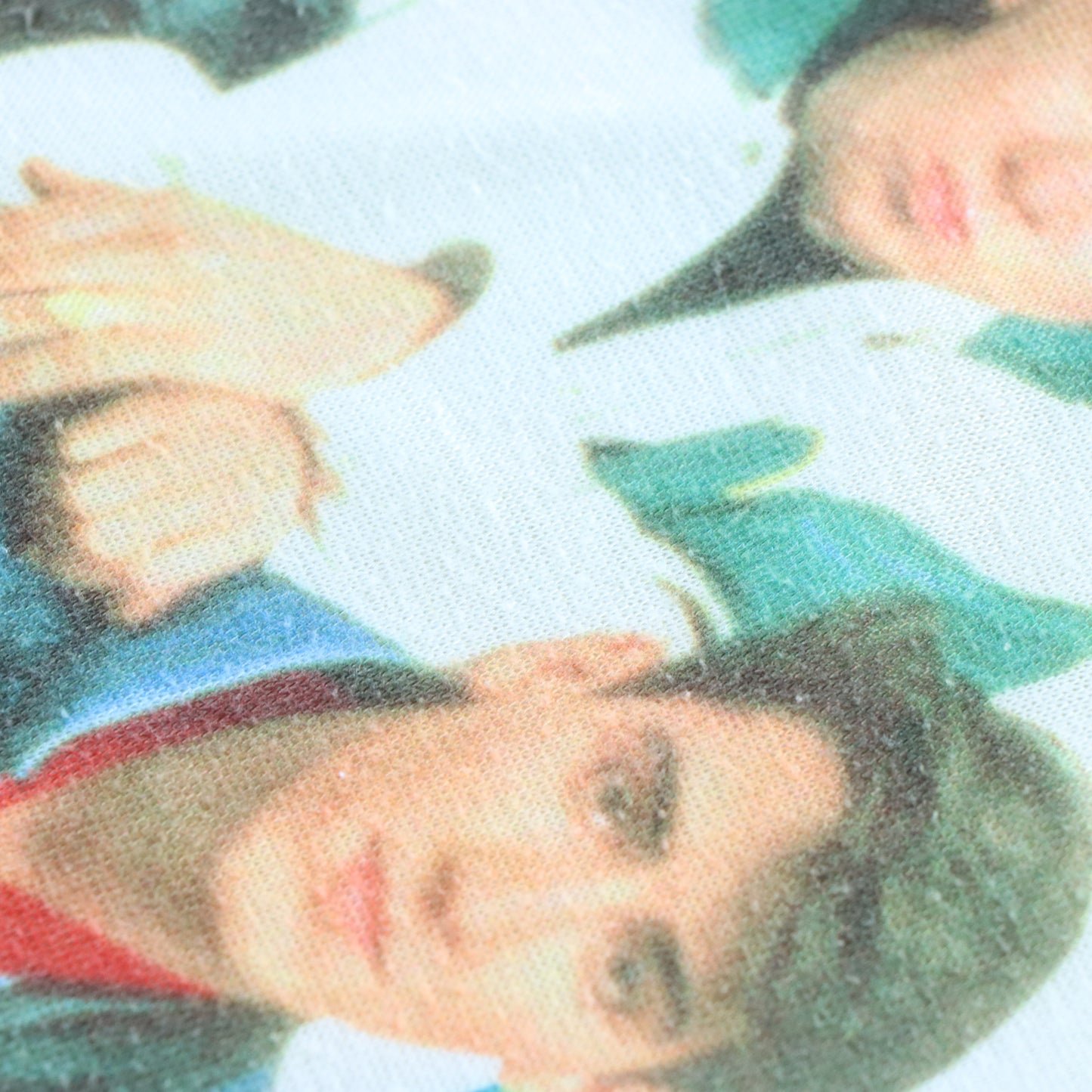 1990 NEW KIDS ON THE BLOCK Vintage Ringer Boy Band T-Shirt (L)