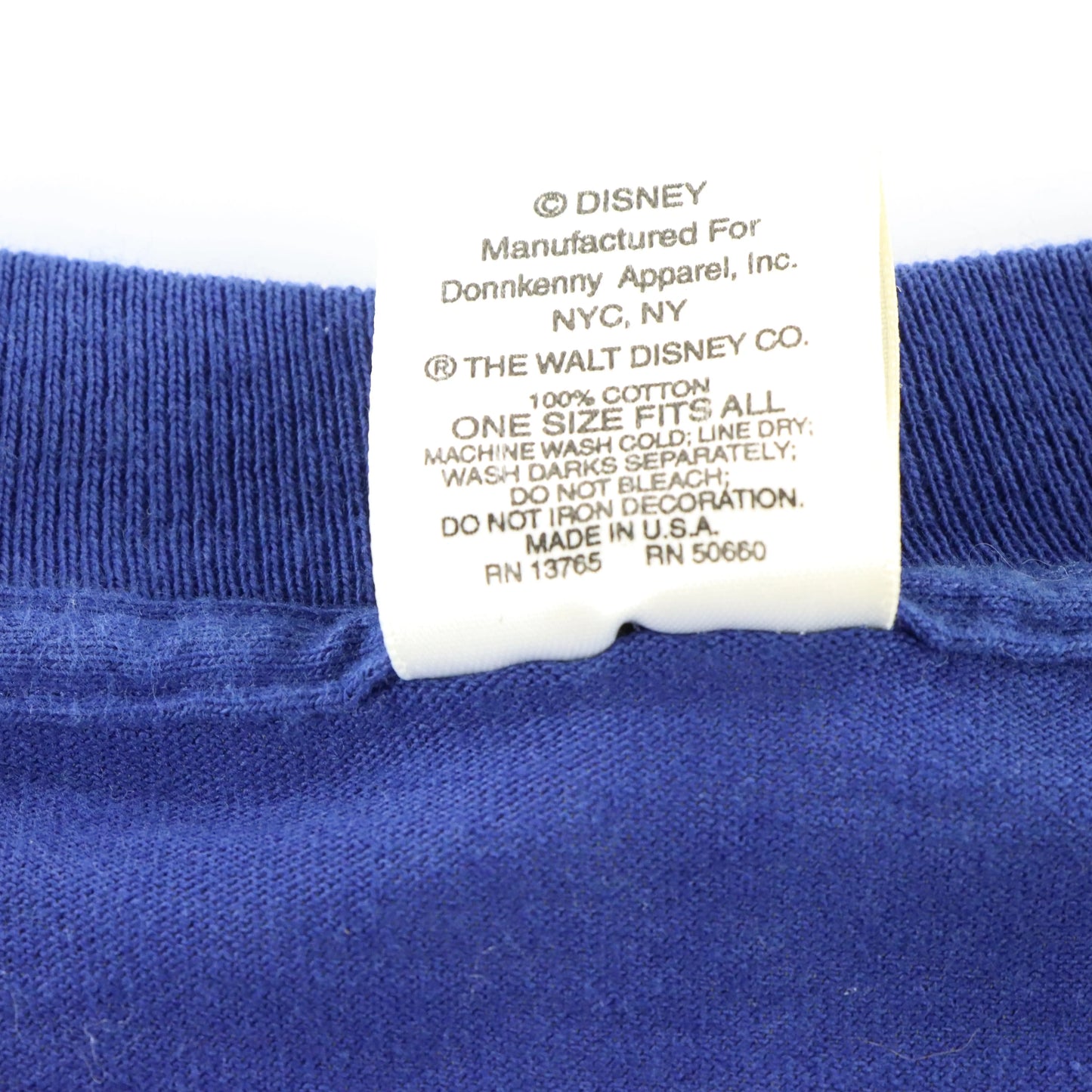Vintage Golfing DISNEY Mickey Mouse USA Made Blue Single Stitch Tee (XL) ***COCO Vintage Sole Melbourne