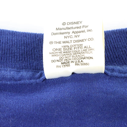 Vintage Golfing DISNEY Mickey Mouse USA Made Blue Single Stitch Tee (XL) ***COCO Vintage Sole Melbourne