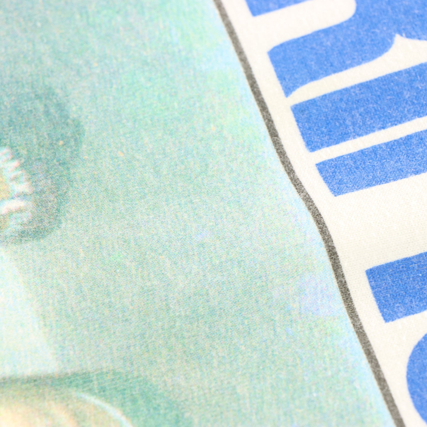 1990 DETROIT PISTONS NBA Newspaper 50/50 USA Made White T-Shirt (S)