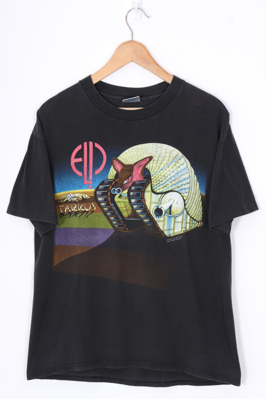 EMERSON LAKE & PALMER Tarkus Armadillo Album Art USA Made Tee (M)