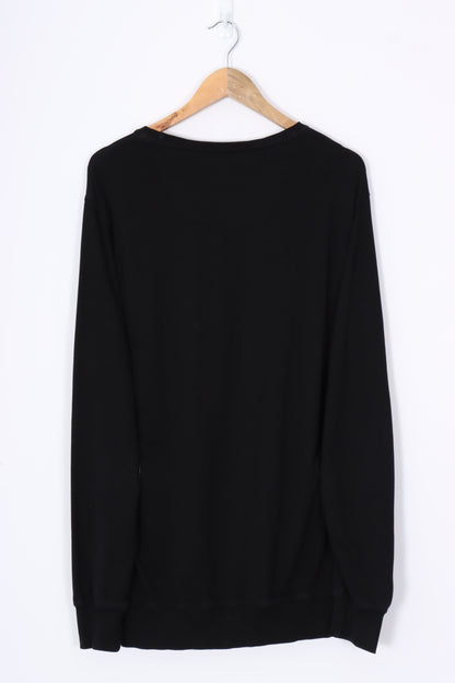 RALPH LAUREN POLO Embroidered Equestrian Thin Sweatshirt (M-L)