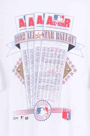 SALEM 1992 Vintage San Diego Padres MLB Baseball Team Tee (XL)