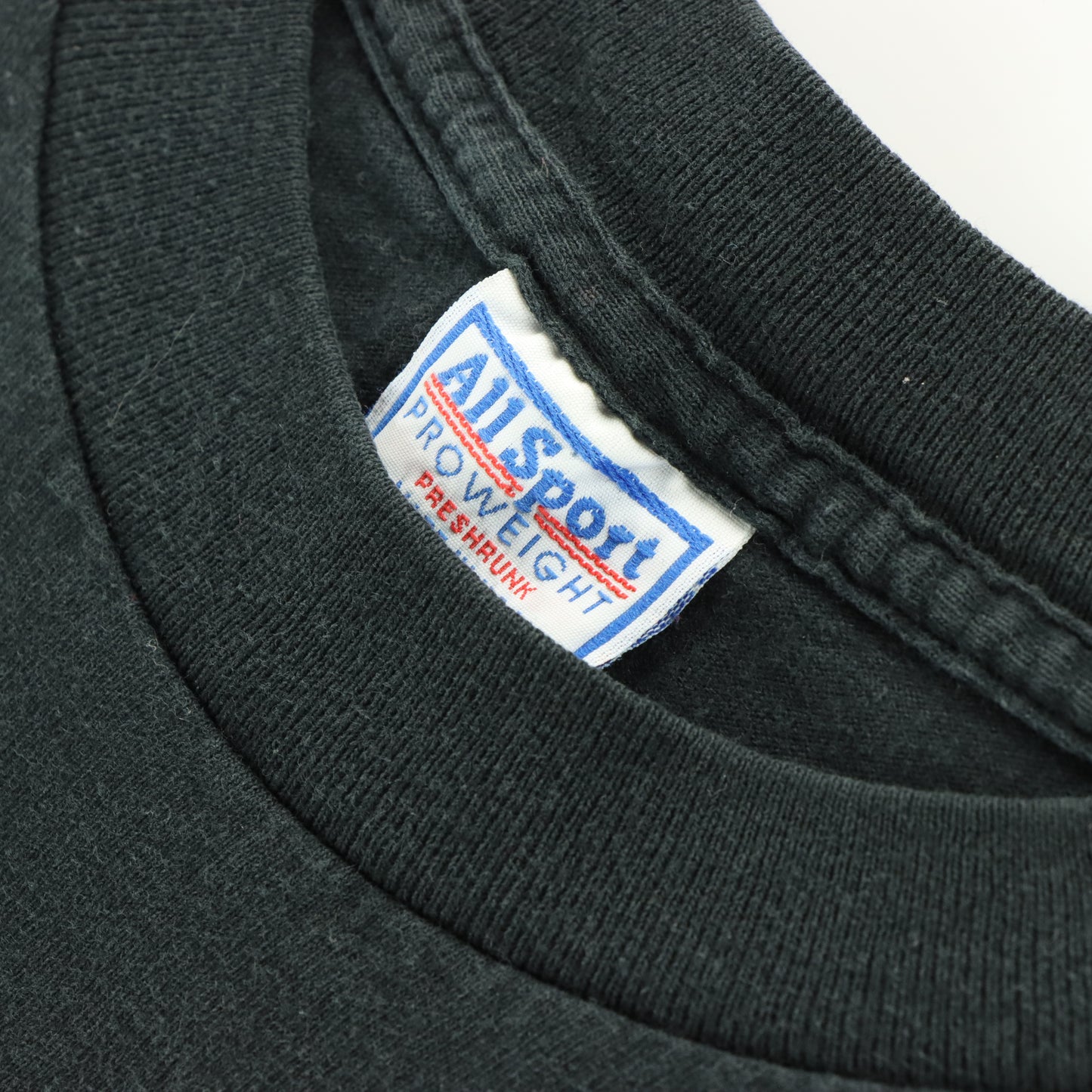 Vintage 1995 THE THREE STOOGERS USA Made Single Stitch Black Tee (M-L)