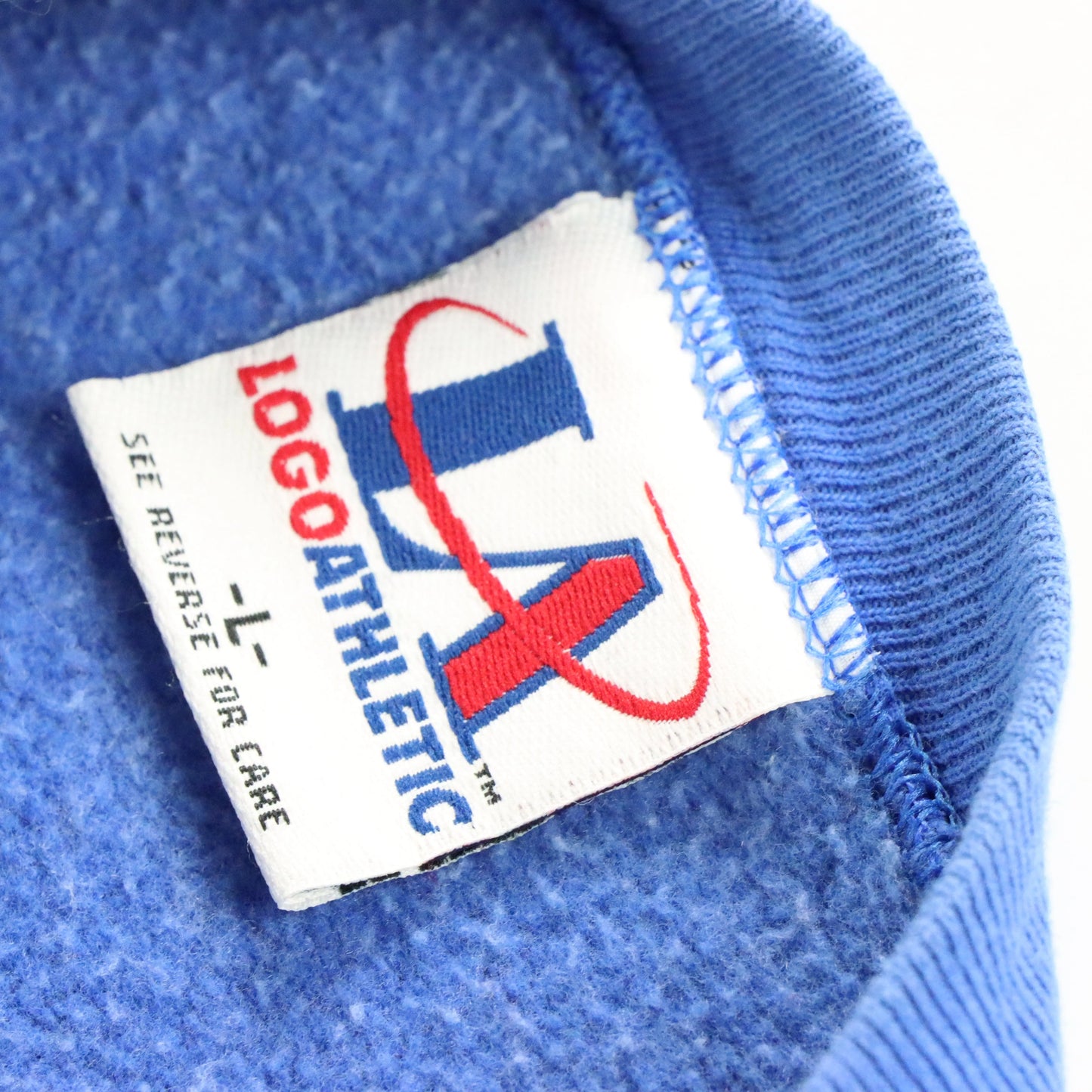 1993 Vintage RAMS NFL USA Made Blue & Yellow Football Sweatshirt (L) *Aubs Vintage Sole Melbourne