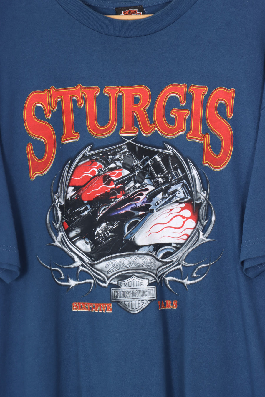 HARLEY DAVIDSON STURGIS Engine Flames Tee (L)