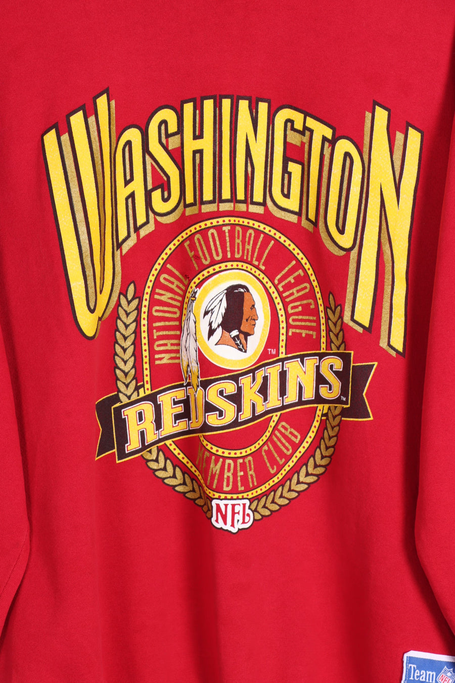 NFL Washington Redskins Club Member Big Logo NUTMEG Sweatshirt (L)