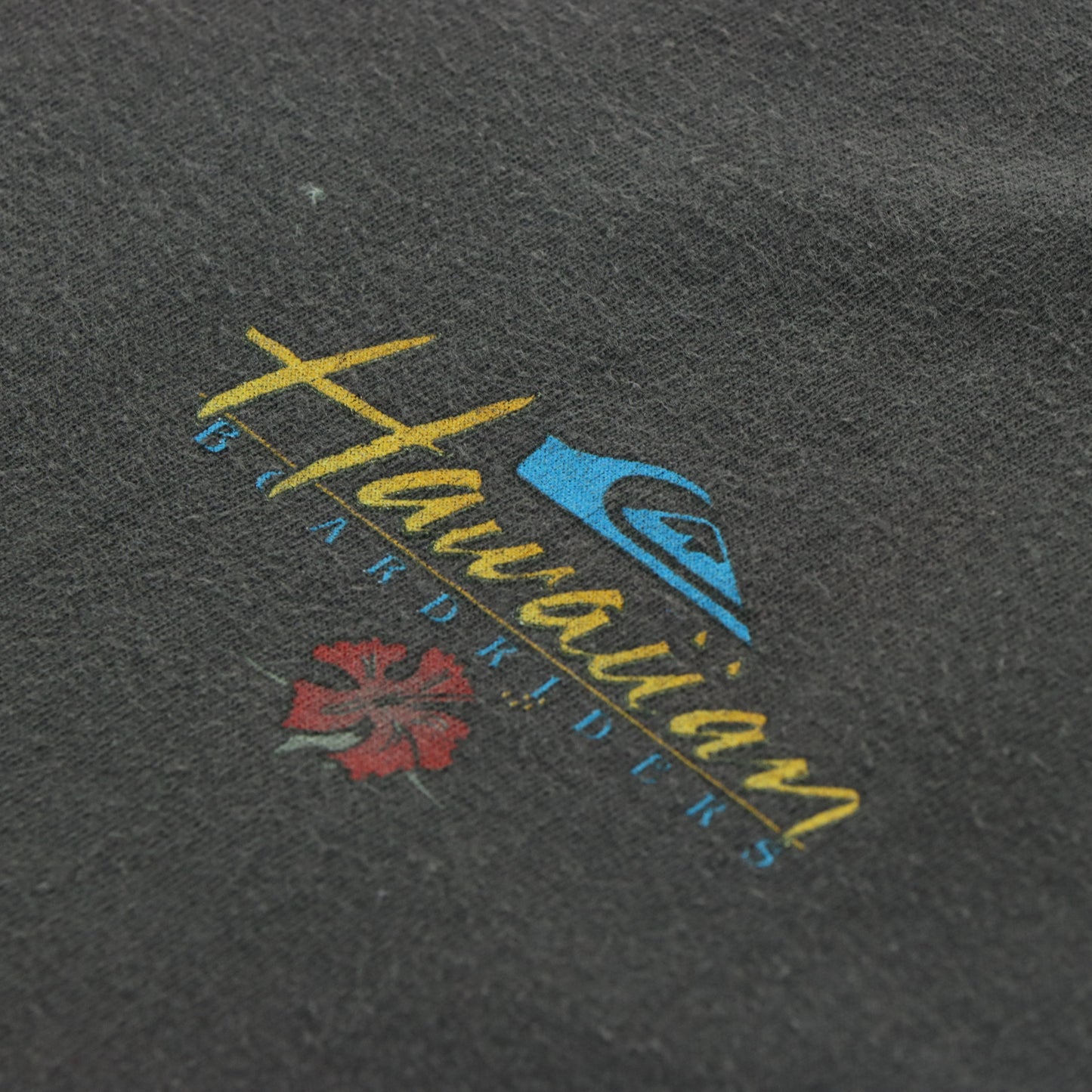 Vintage QUICKSILVER Y2K Hawaiian USA Made Single Stitch T-Shirt (L)