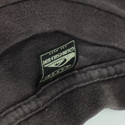 Vintage QUICKSILVER Y2K Hawaiian USA Made Single Stitch T-Shirt (L)