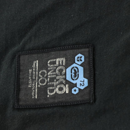 ECKO UNLTD Y2K 3D Camo Print Logo Black T-Shirt (XL)