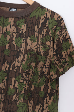 ACE Camo Hunting Nature All Over USA Made T-Shirt (M-L)