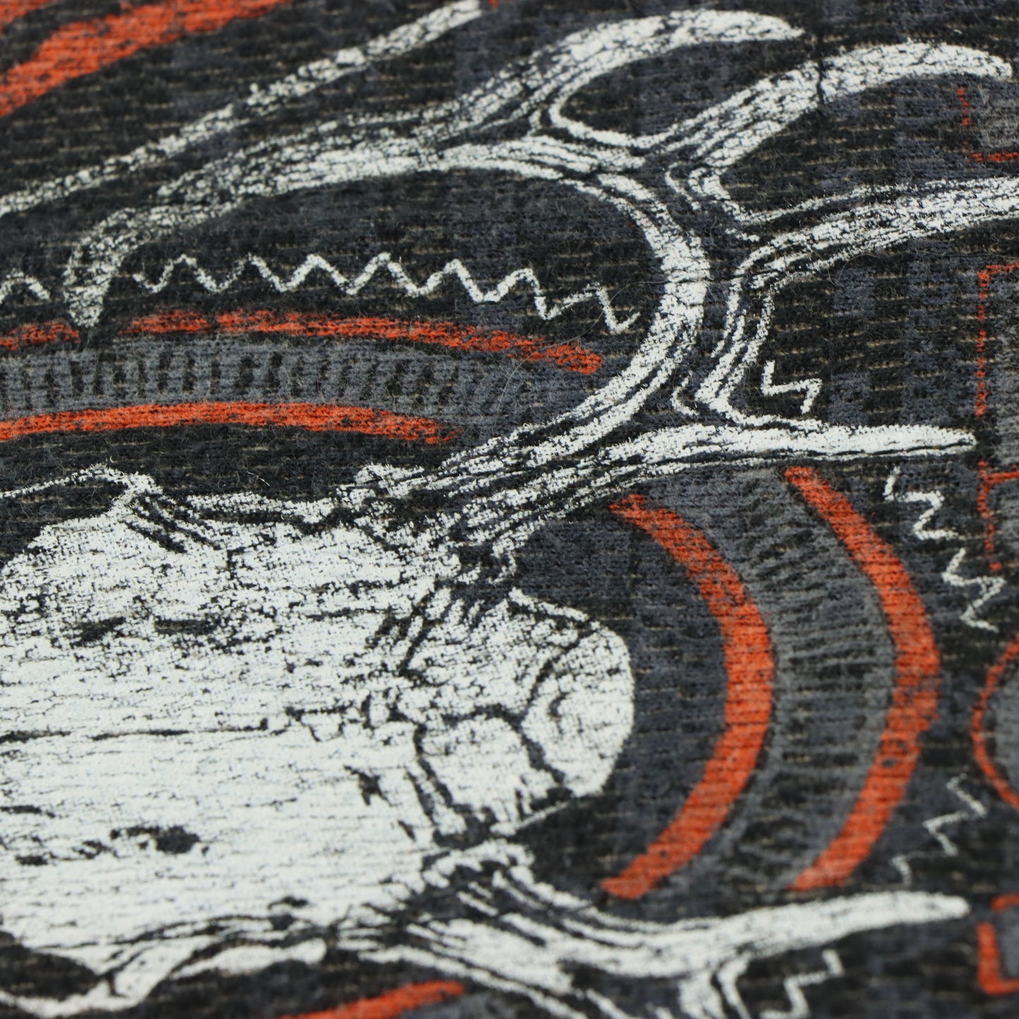 AFFLICTION Y2K Reversible Distressed Grunge Long Sleeve Tee (L)