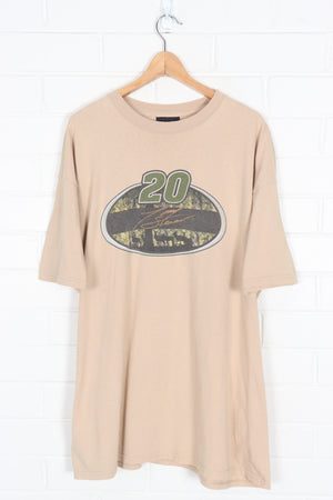 NASCAR Tony Stewart #20 Racing Beige Tee (XXL)