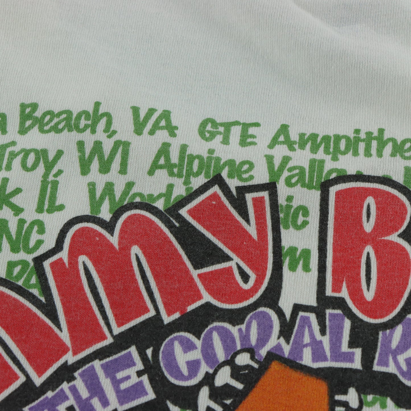 Jimmy Buffett And The Coral Reefer Band '98 Tour "Don't Stop The Carnival" Tropical Tee (XL)