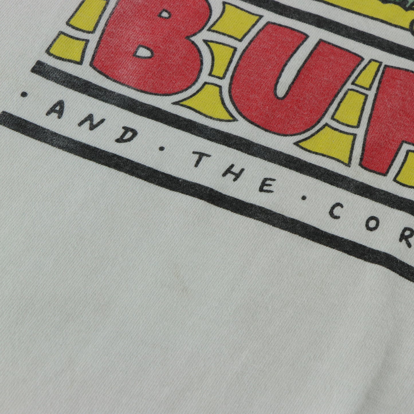 Jimmy Buffett And The Coral Reefer Band '98 Tour "Don't Stop The Carnival" Tropical Tee (XL)