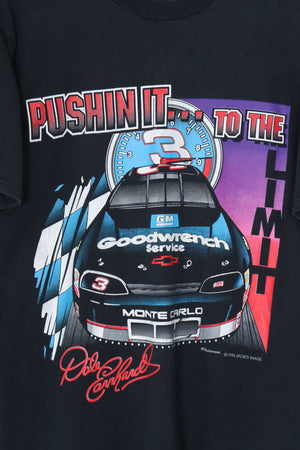 1996 VINTAGE NASCAR Dale Earnhardt Car Racing Graphic Tee (M-L)