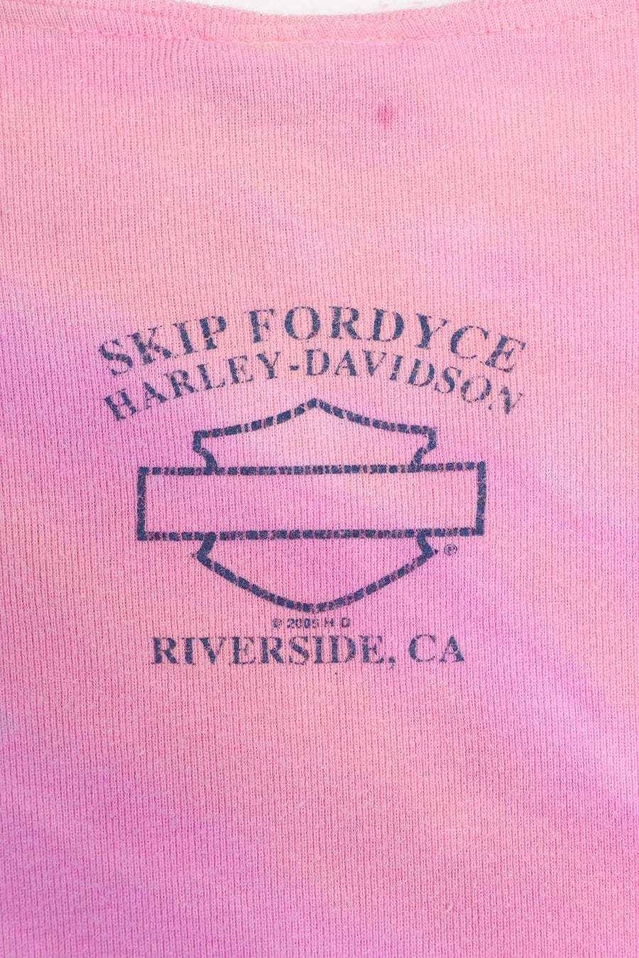 HARLEY DAVIDSON 'Biker Chic' Colourful Tank Top USA Made (Women's M)