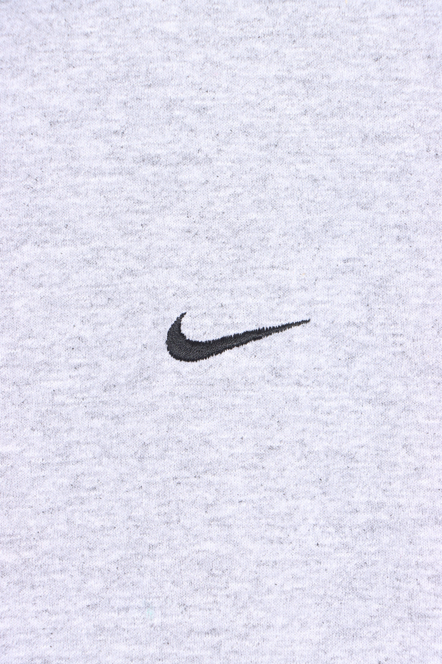 NIKE Swoosh Logo Grey Casual T-Shirt (M)