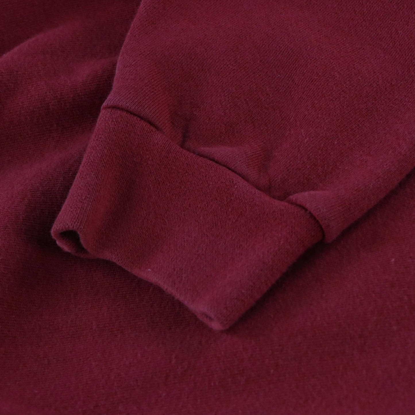 Vintage 90's NIKE Embroidered Swoosh USA Made Monochromatic Red Sweatshirt (L)