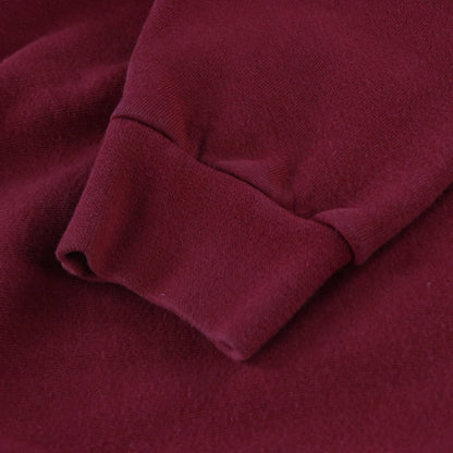 Vintage 90's NIKE Embroidered Swoosh USA Made Monochromatic Red Sweatshirt (L)