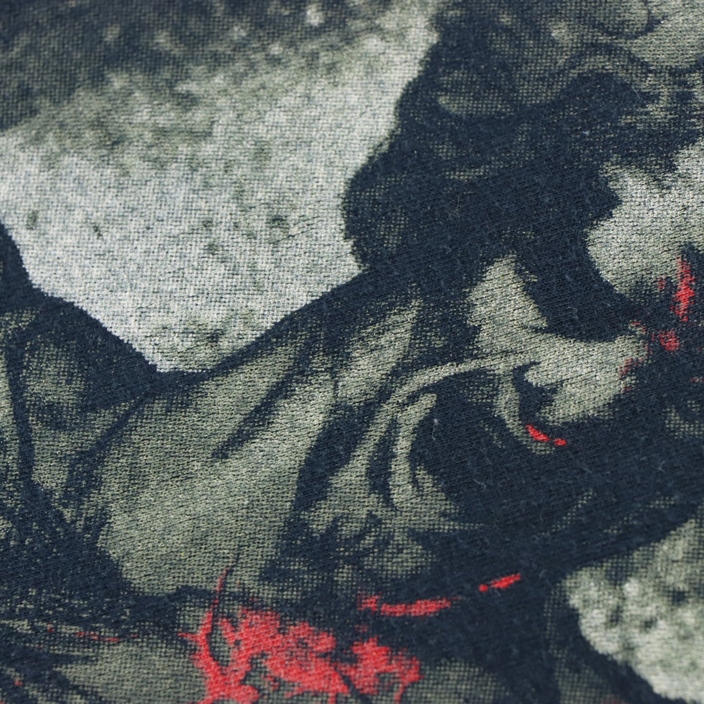 ELITE MMA Y2K Angel Sword Grunge All Over Front Print T Shirt (XL)